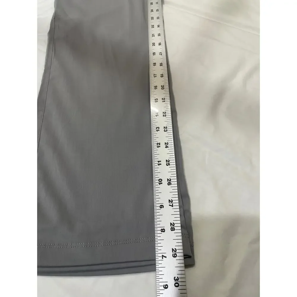 Tasc Mens Performance Motion Pant Straight Stretch Golf Casual Bamboo Gray 34x29